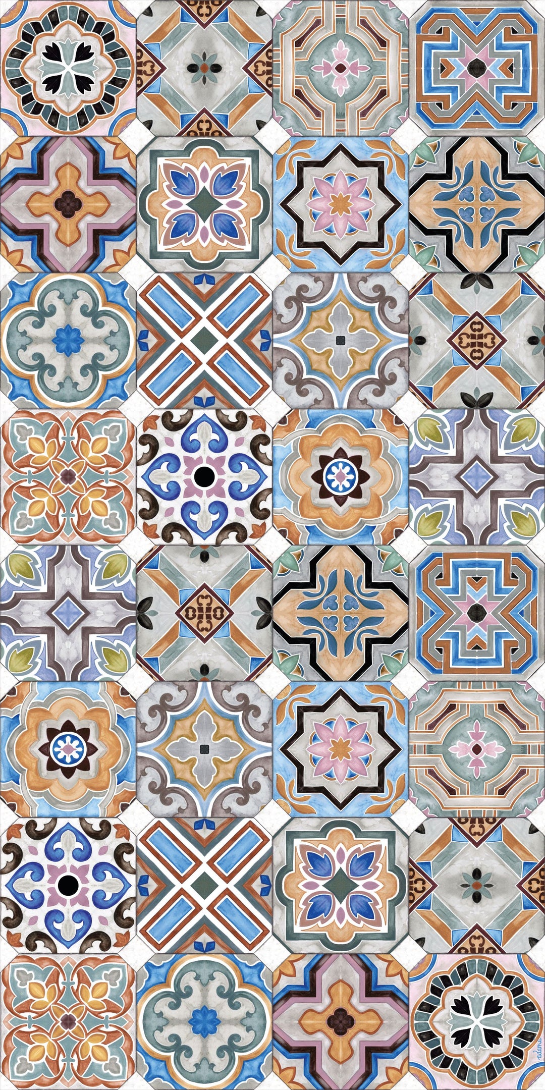 Adama Alma Porto Vinyl Rug 120x180cm