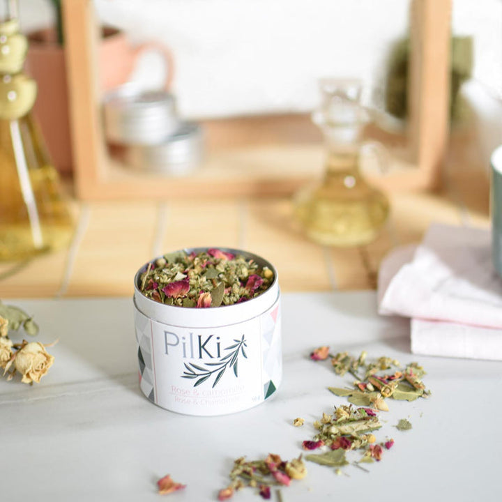 Pilki Rose & Chamomile Tea