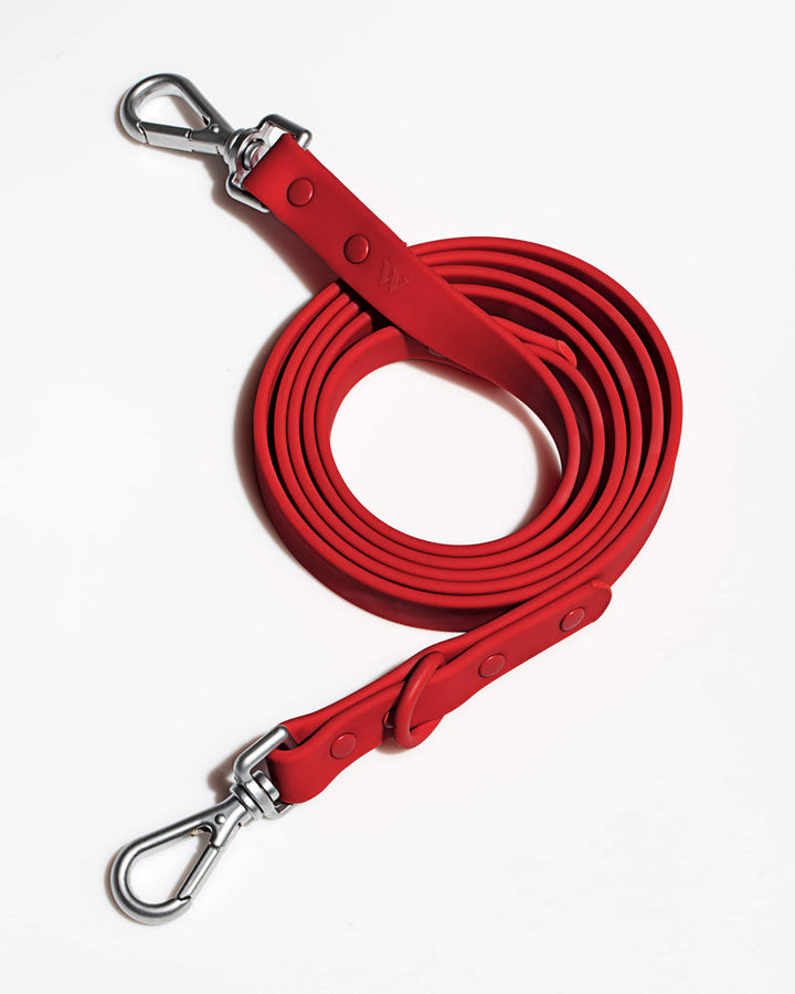 WILD ONE SMALL LEASH - STRAWBERRY