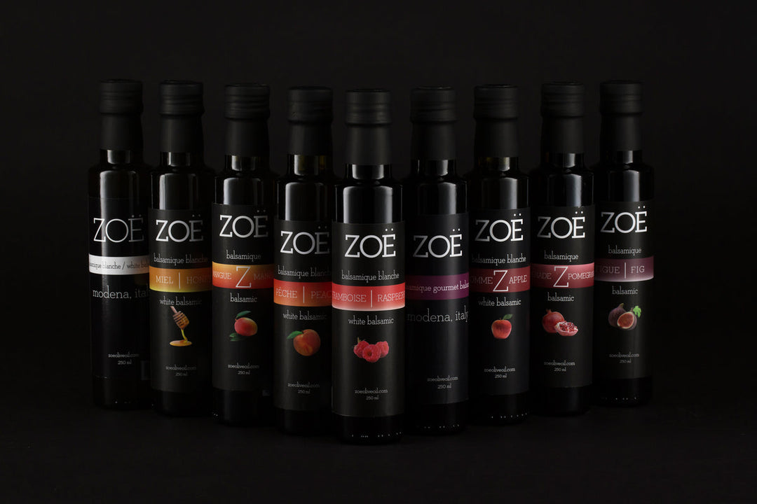 Vinaigre balsamique blanc infusé à la mangue ZOE
