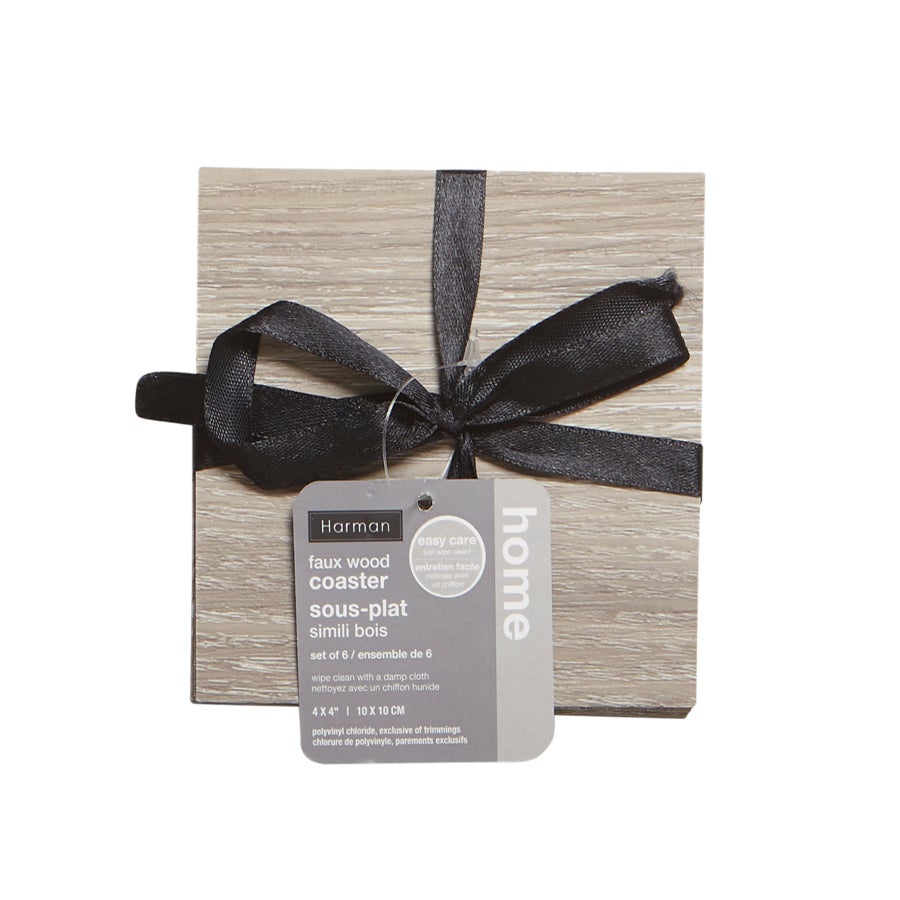 Birch Faux Wood Coaster