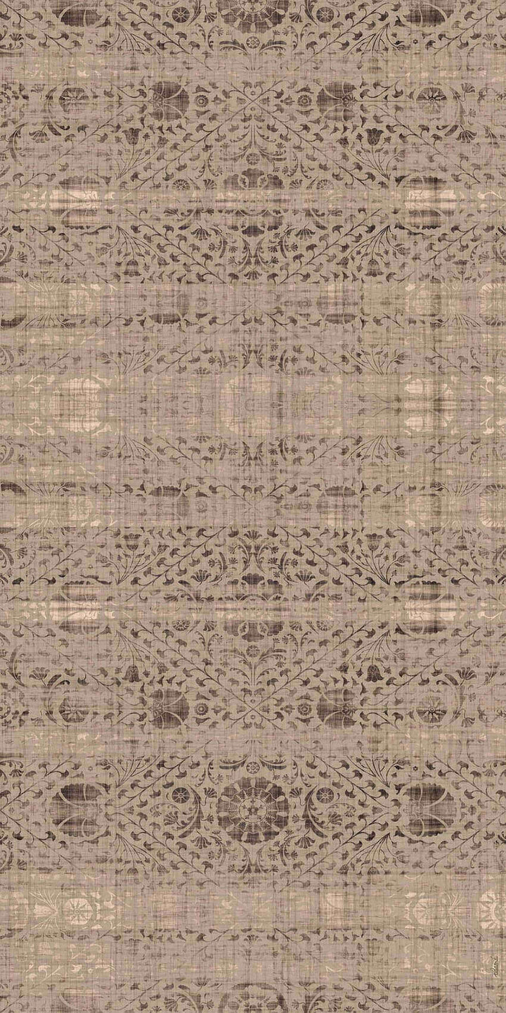 Adama Alma Marina Beige Vinyl Rug 60x80cm