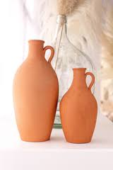 MARRAKECH SMALL AMPHORE UNI HANDLE TERRACOTTA