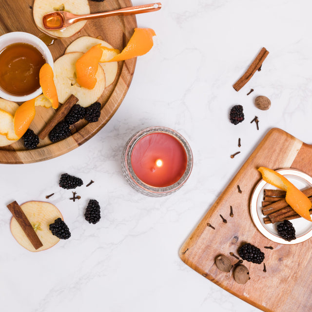 LARGE CANDLE - CIDER GROVE