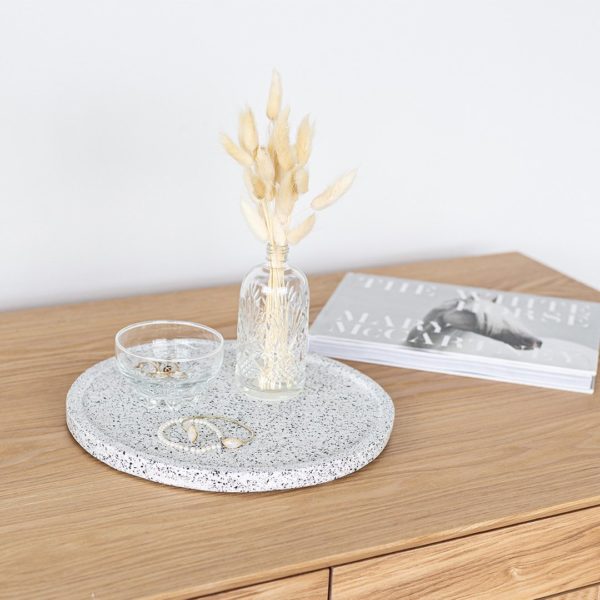 Style In Form Anthology Freckles Round Tray Large