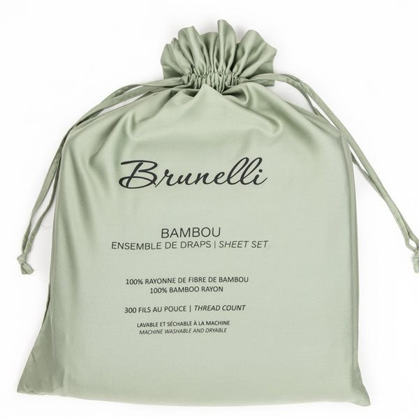 BAMBOU SAGE SHEET SET KING