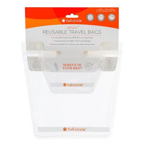 SET DE VOYAGE ZIPTUCK Set de voyage réutilisable
