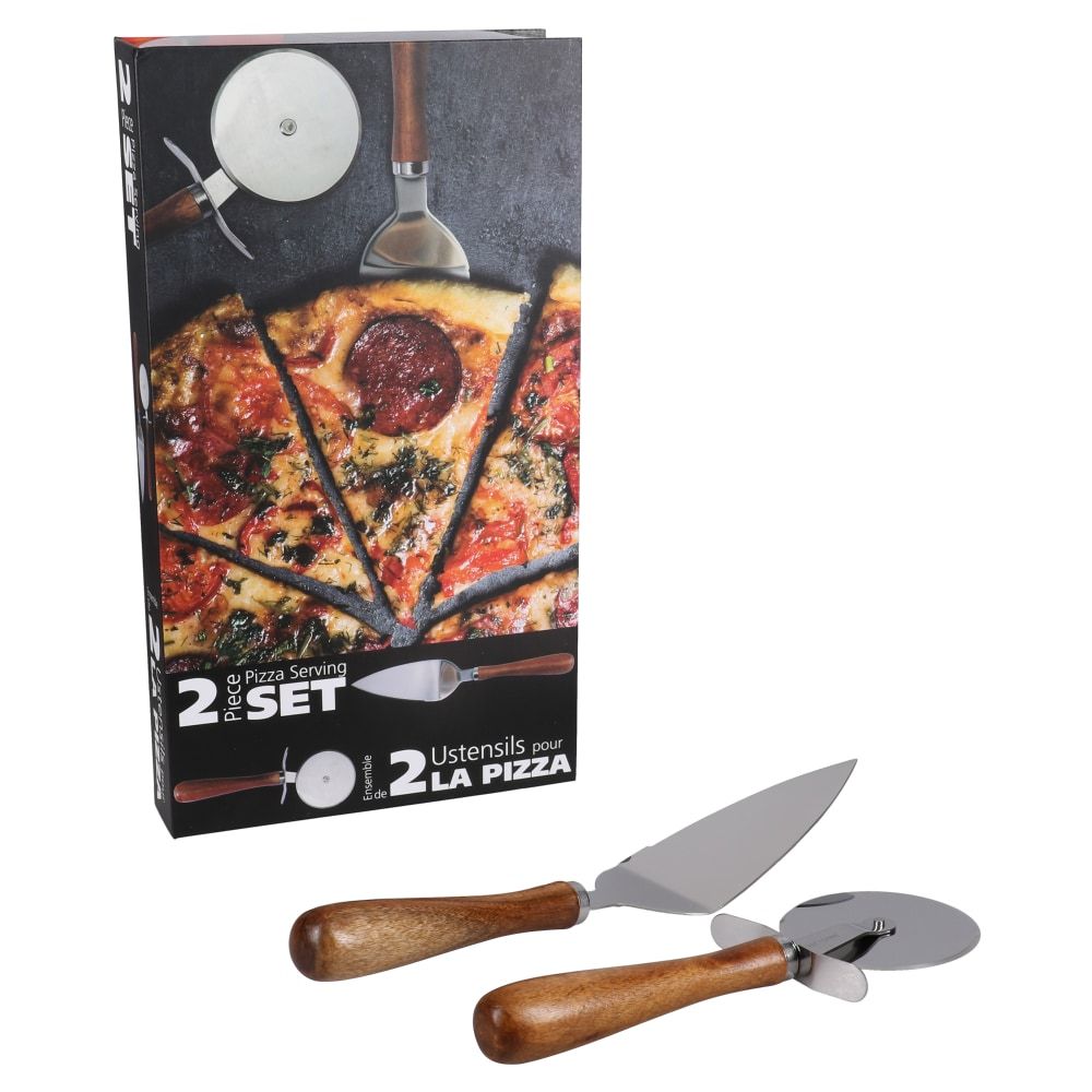 NATURAL LIVING PIZZA SERVING SET