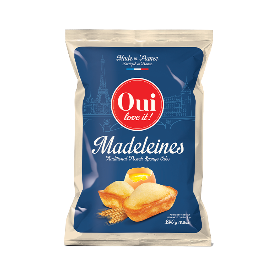 BISCUITS OUI LOVE IT Traditional Madeleines 250g