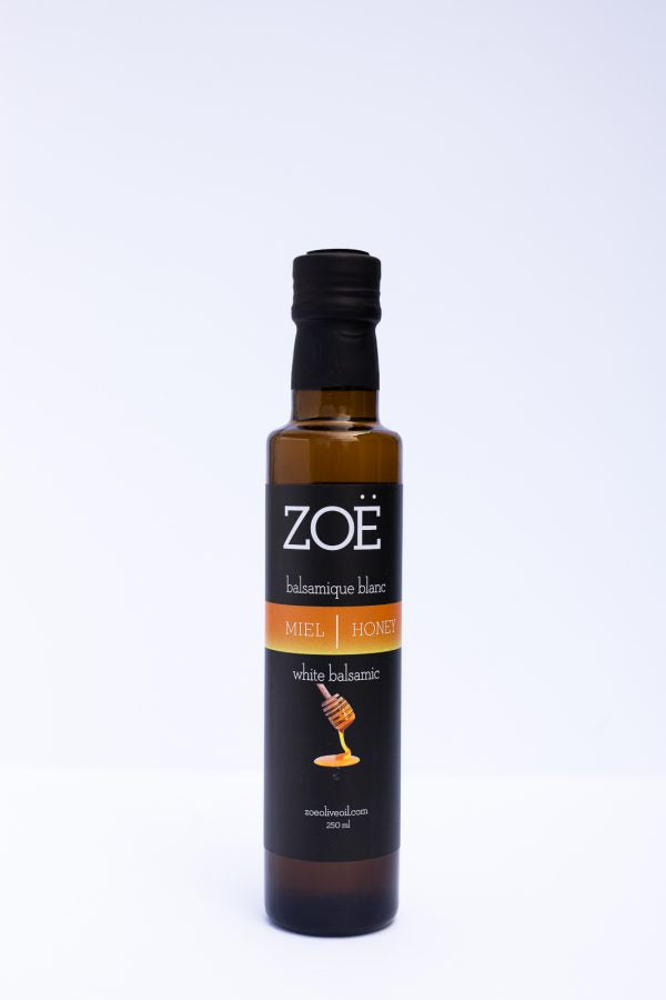 Zoe Honey Infused White Balsamic Vinegar