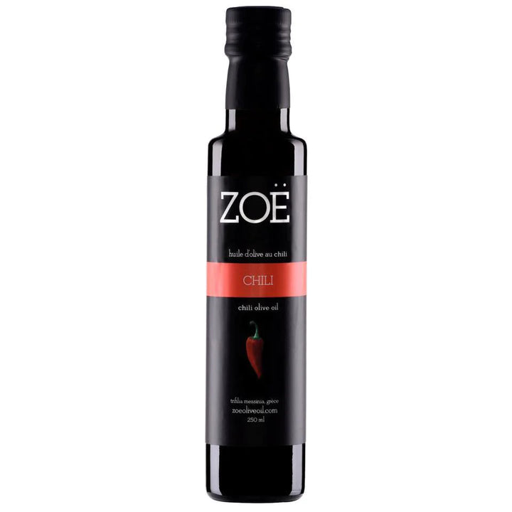 ZOE Huile d'olive infusée au piment 250 ml