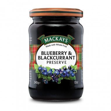 Mackays Blueberry And Blackcurrant Jam