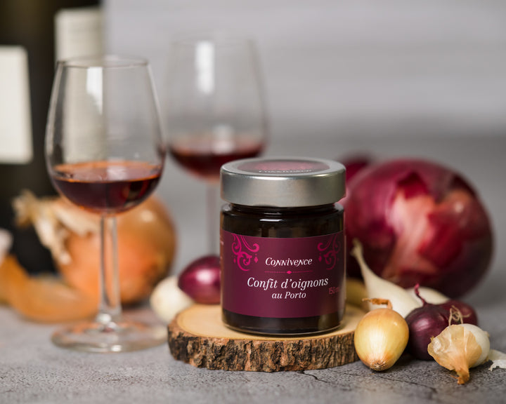 Confit d'oignons au Porto Connivence 150ml