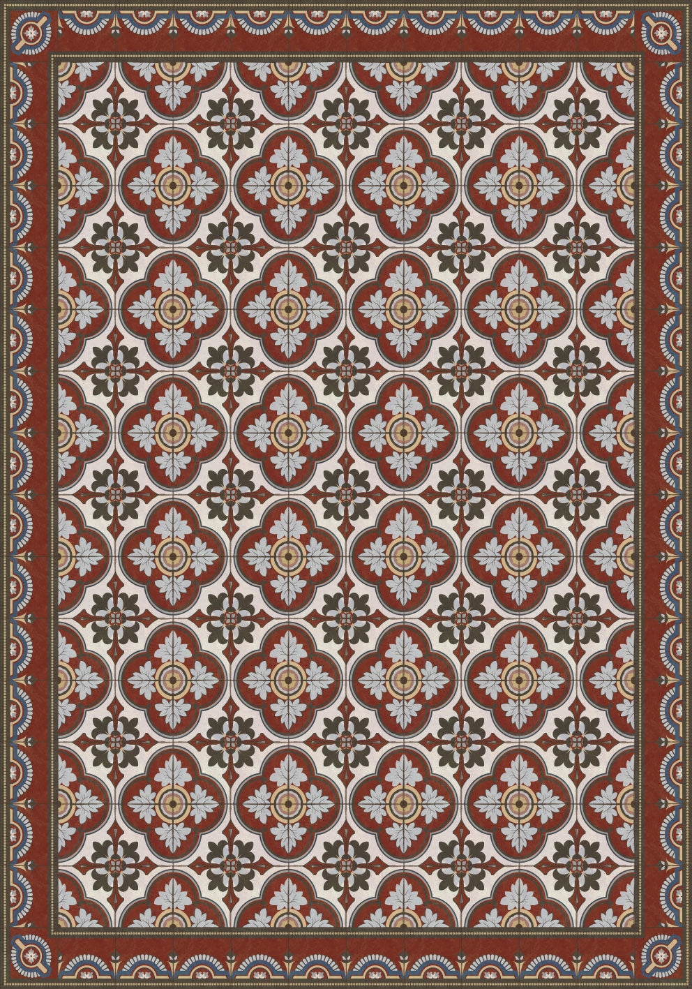 Adama Alma Cozy Vinyl Rug 60x80cm