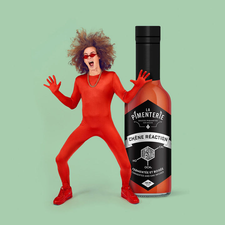 LA PIMENTERIE - SAUCE REACTION CHÊNE 148 ml.
