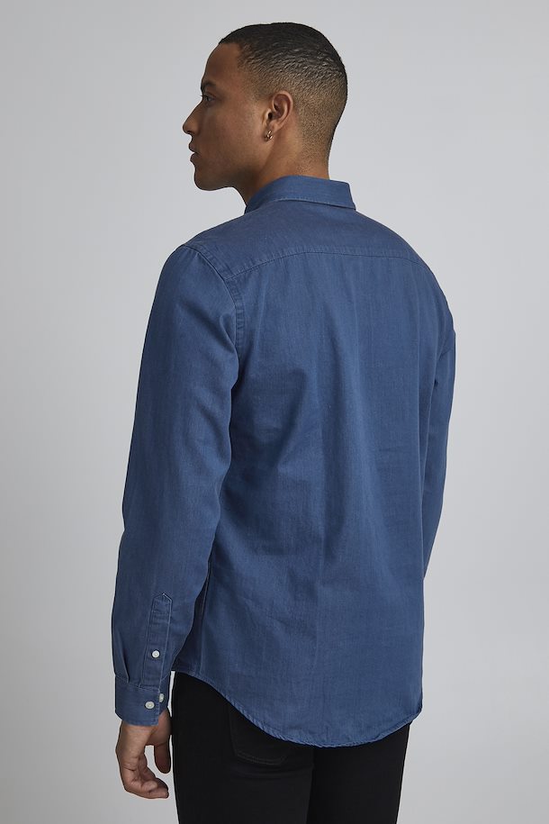 CASUAL FRIDAY LONG SLEEVED ANTON DENIM SHIRT