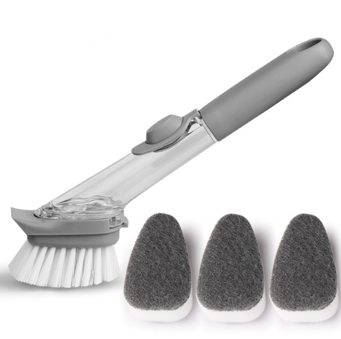 Dish Brush with Soap Dispenser