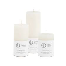 BOVI CANDLE IVORY 4X8