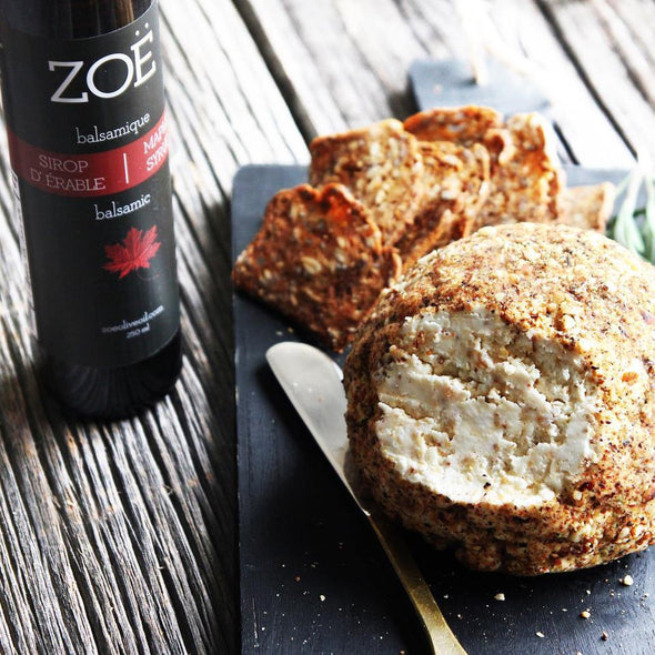 Vinaigre balsamique blanc infusé à l'érable de ZOE - 250ml