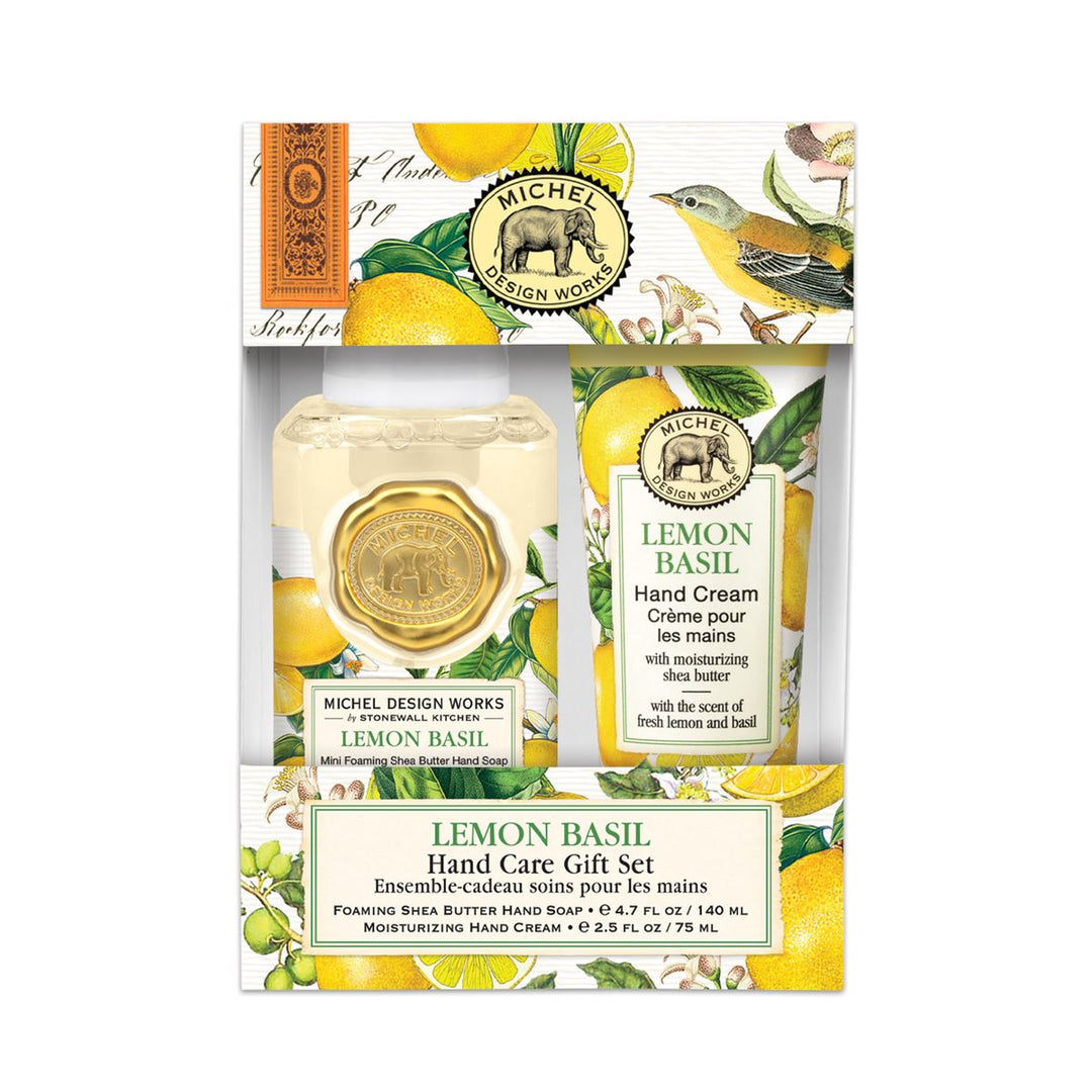 Michel Design Lemon Basil Hand Care Gift Set