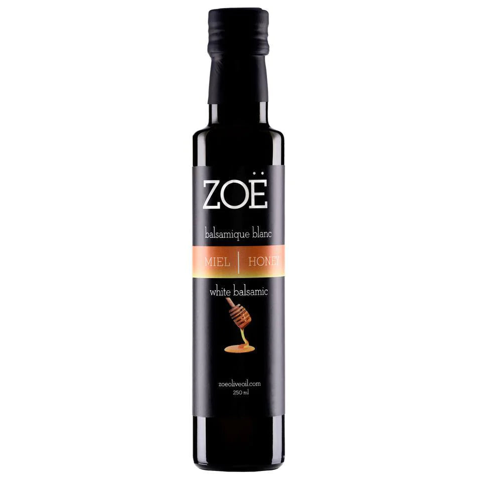 Zoe Honey Infused White Balsamic Vinegar