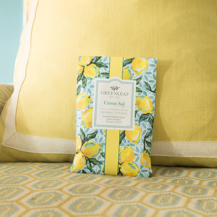 Greenleaf Citron Sol Slim Sachet parfumé