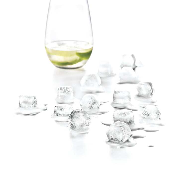 RICARDO SILICONE HEXAGONAL ICE CUBE MOULD SET 2