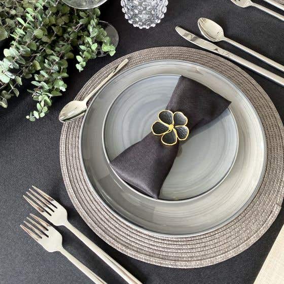Gray Rotunda Placemat