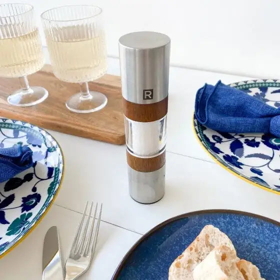 Ricardo Stainless Steel Pepper or Salt Grinder