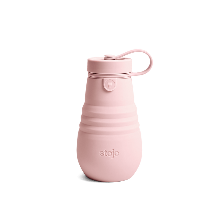 Stojo Collapsible Water Bottle – Pink