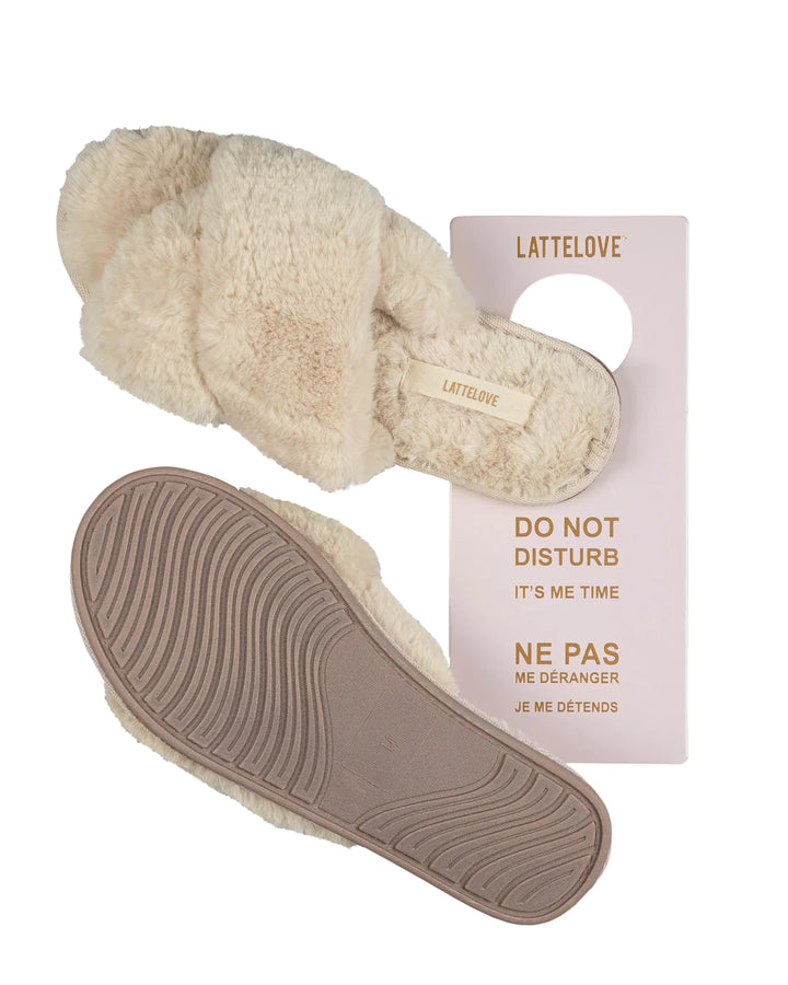 LatteLove Faux Fur Slipper