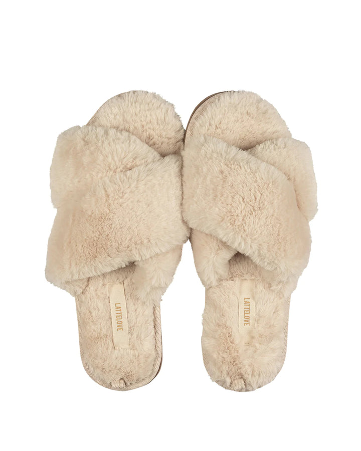 LatteLove Faux Fur Slipper