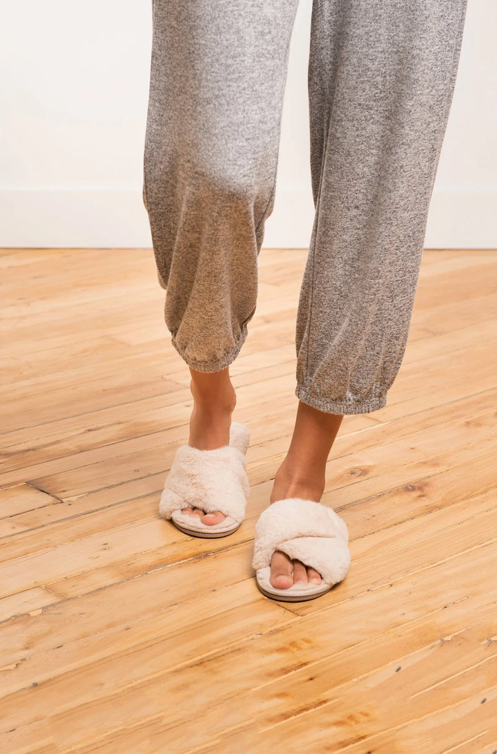 LatteLove Faux Fur Slipper