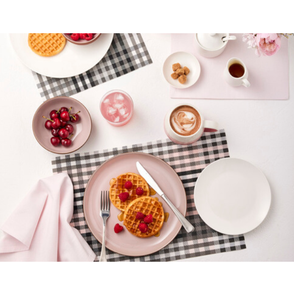 Maxwell & Williams Table Accents Placemat White Grey Check