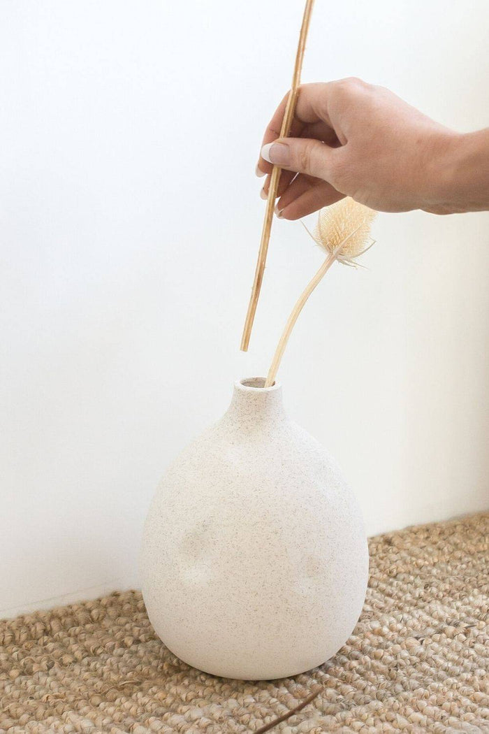 LUXE B PAMPAS GRASS MOJAVE DESERT VASE SMALL