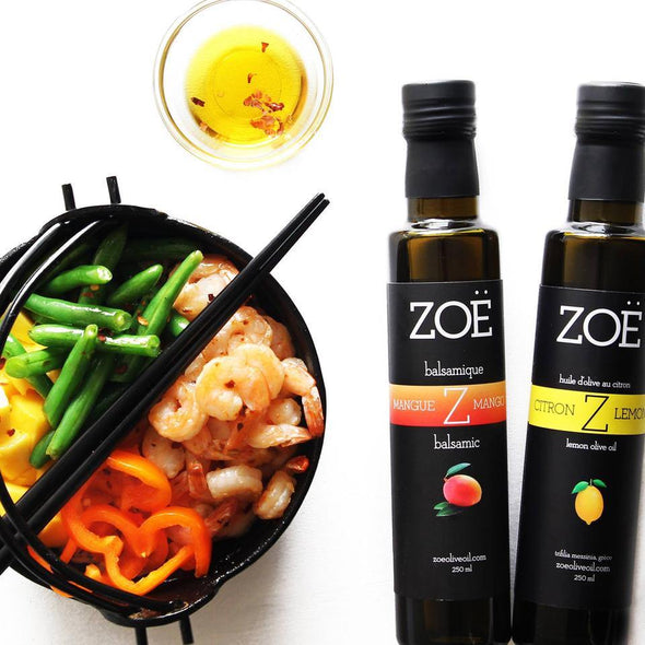 Vinaigre balsamique blanc infusé à la mangue ZOE