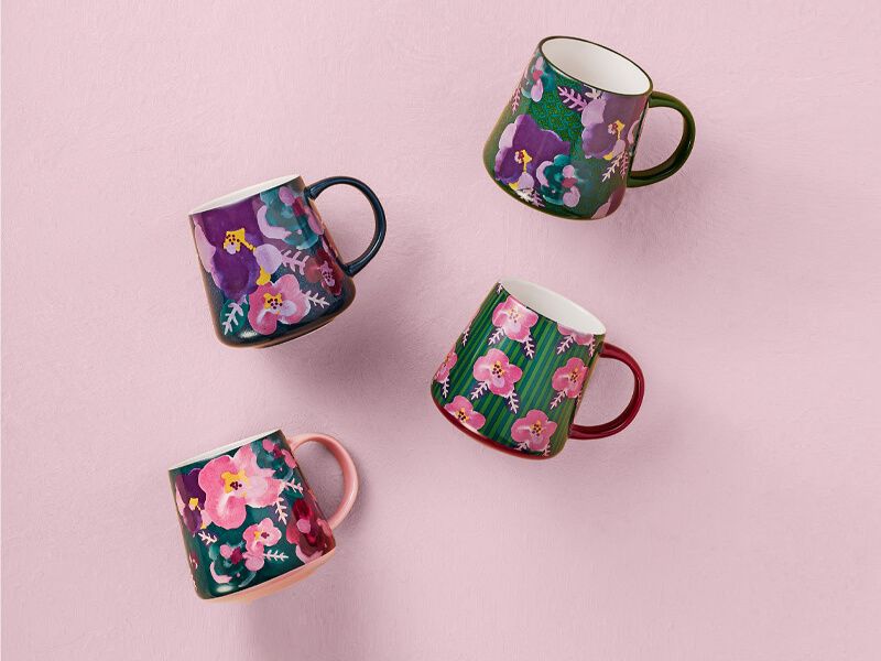Maxwell & Williams Layla Mug Green