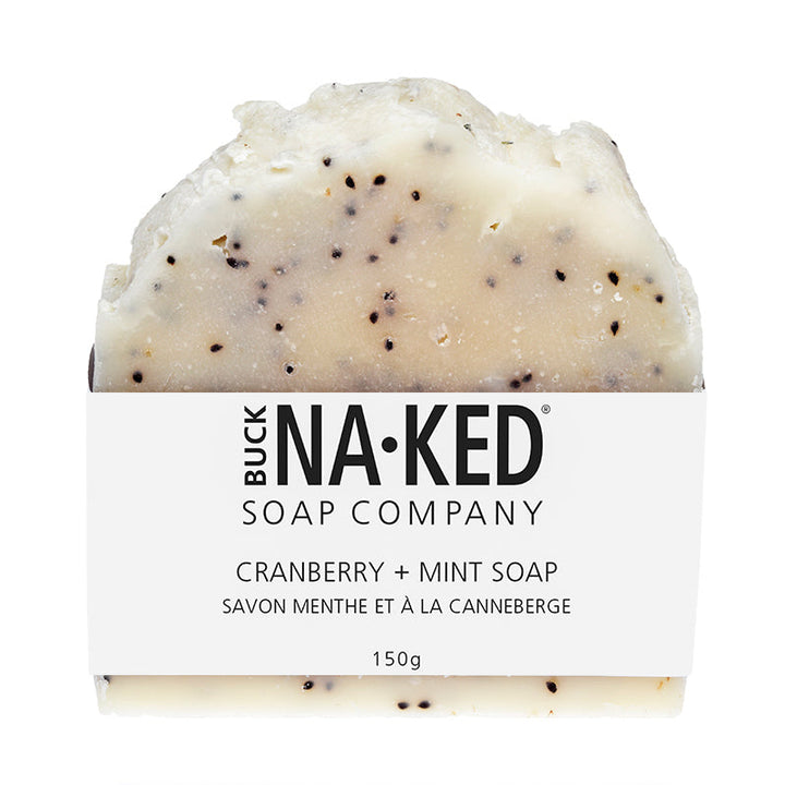 Savon Buck Naked Canneberge & Menthe