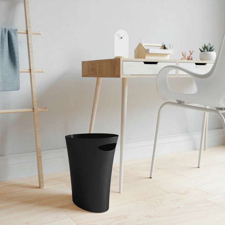 Umbra Skinny Trash Can - Black