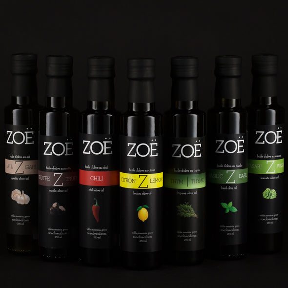ZOE Huile d'olive infusée aux herbes de Toscane 250ml
