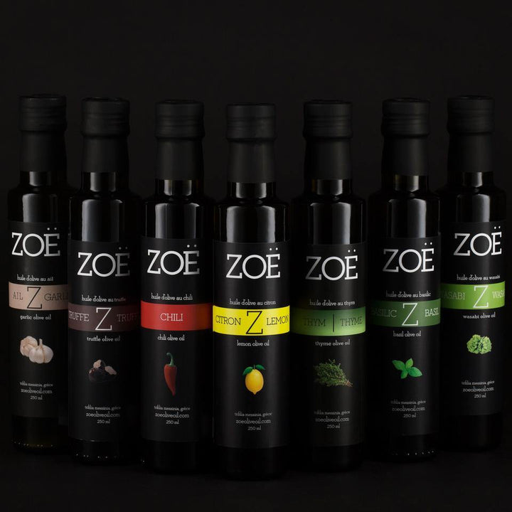 ZOE Huile d'olive infusée au citron vert 250ml
