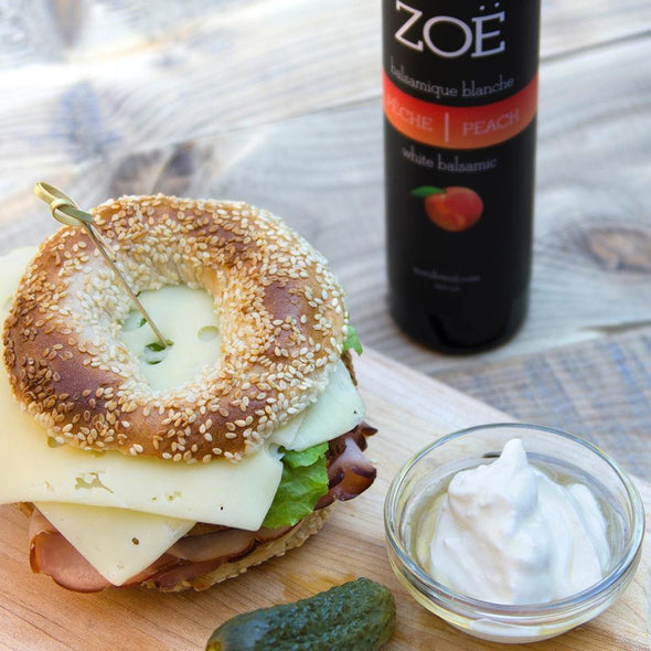 ZOE Vinaigre balsamique blanc infusé à la pêche 250ml