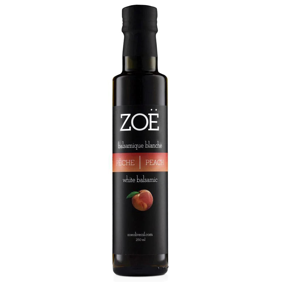 ZOE Vinaigre balsamique blanc infusé à la pêche 250ml