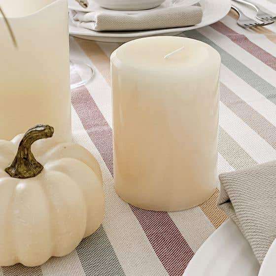 Medium Serenity Candle Cream