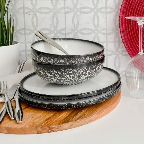 Maxwell & Williams Caviar Granite Bowl 19 cm