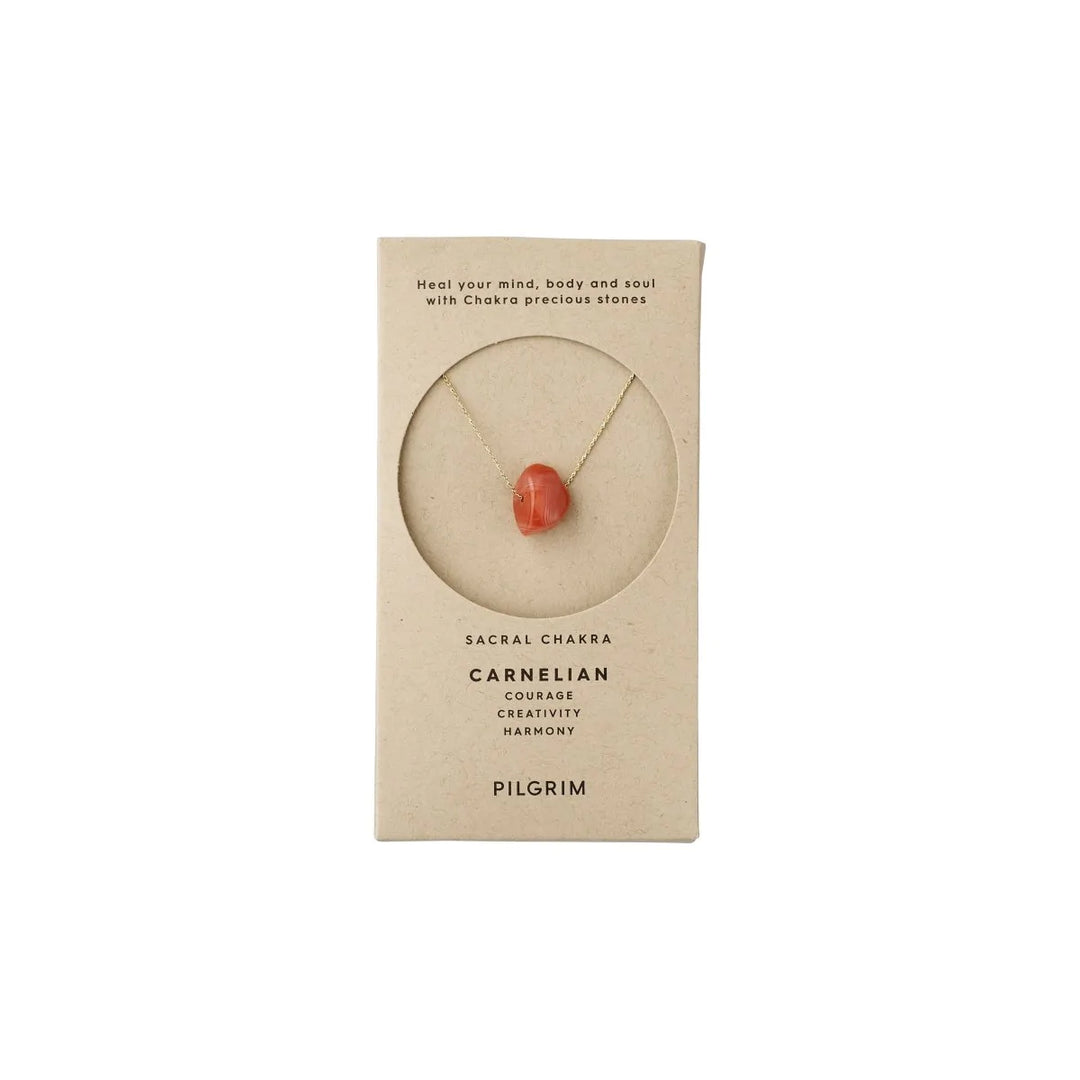 PILGRIM SACRAL CHAKRA NECKLACE GOLD PLATED