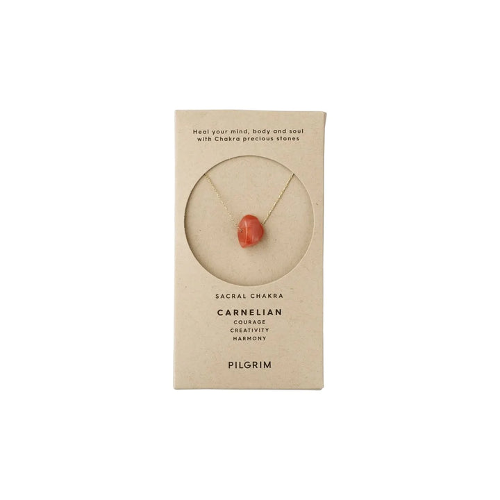 PILGRIM SACRAL CHAKRA NECKLACE GOLD PLATED