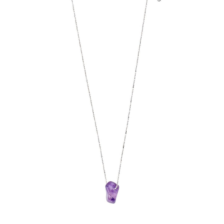 PILGRIM THIRD EYE CHAKRA NECKLACE SLIVER PLATED