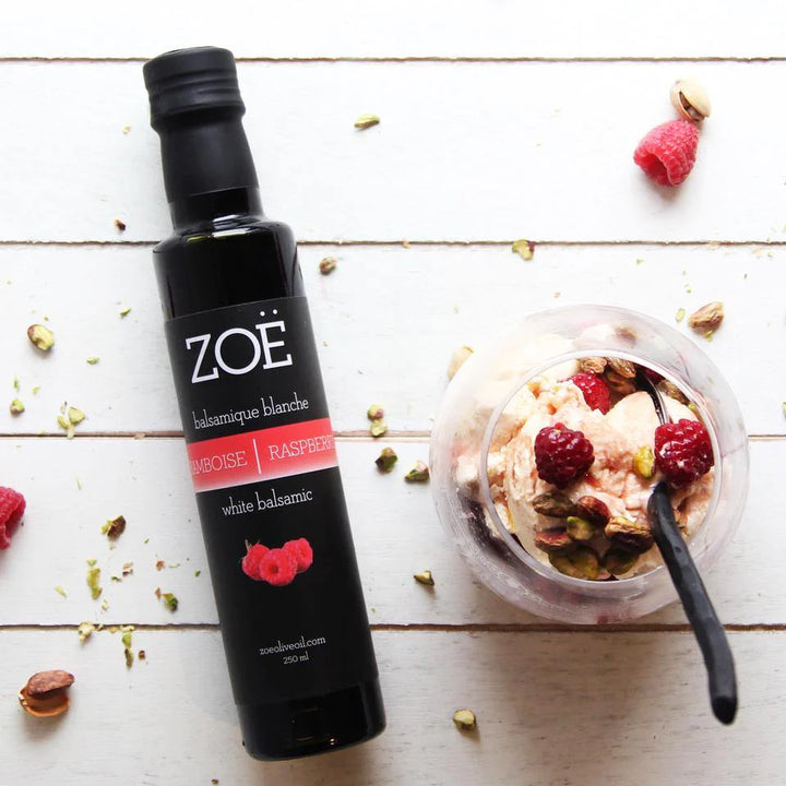 ZOE Vinaigre balsamique blanc infusé à la framboise 250ml