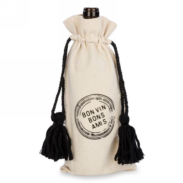 Beige Bottle Bag
